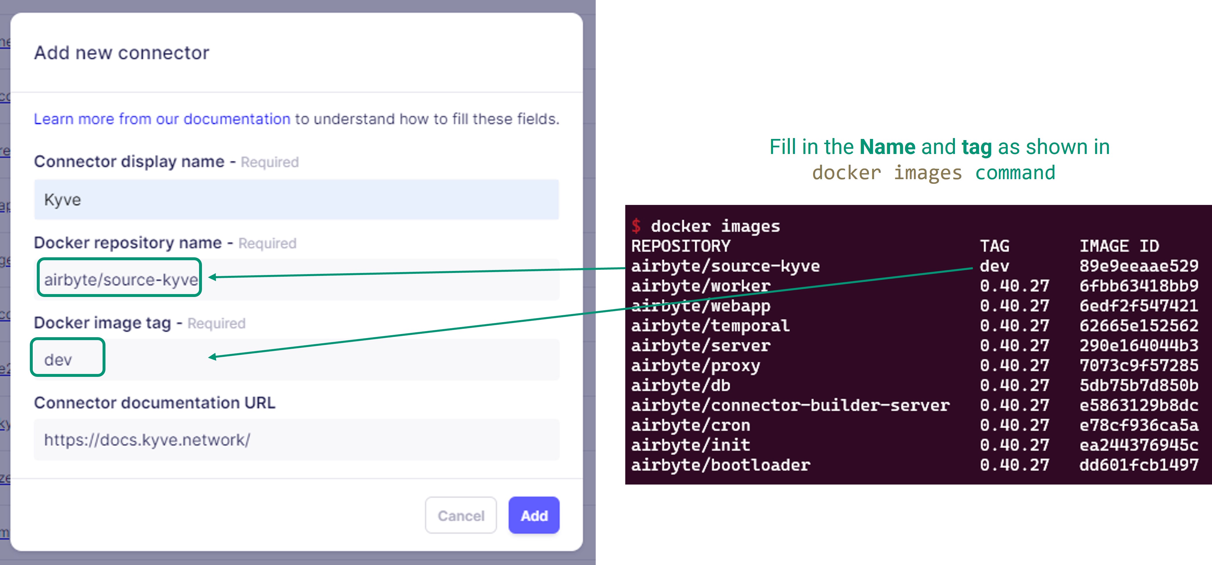 Airbyte Add New Connector